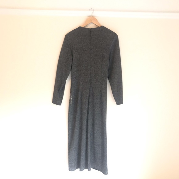 Vintage Grey Louviere Studded Dress - Picture 4 of 6
